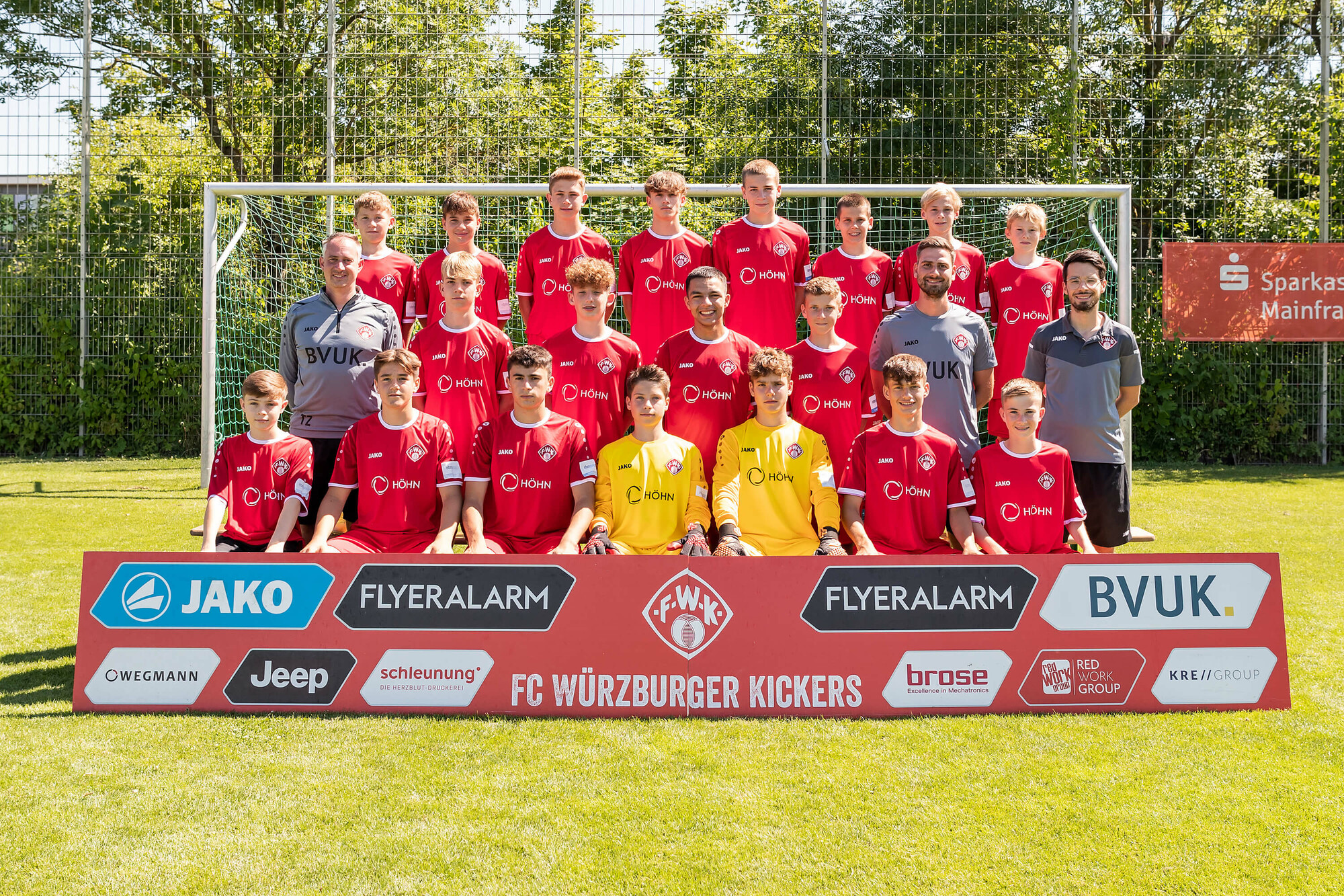 LZ-U15: Der FC Bayern München ist eine Nummer zu groß | Würzburger Kickers